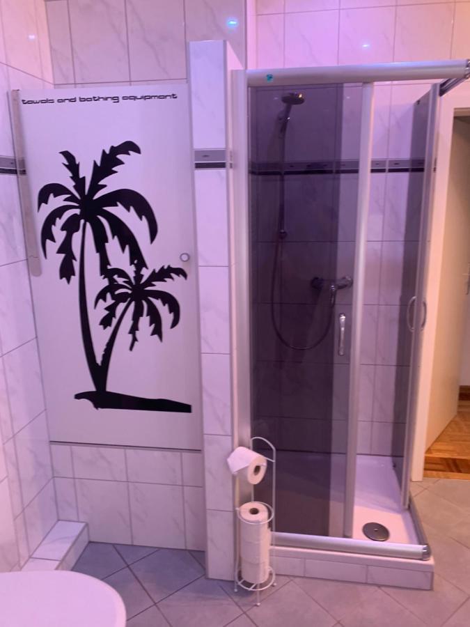 Mainpark Apartment 4 Schlafzimmer Bis Zu 10 Personen Direkt Ueber Aschaffapartment Bei Aschaffenburg Mainaschaff Bagian luar foto