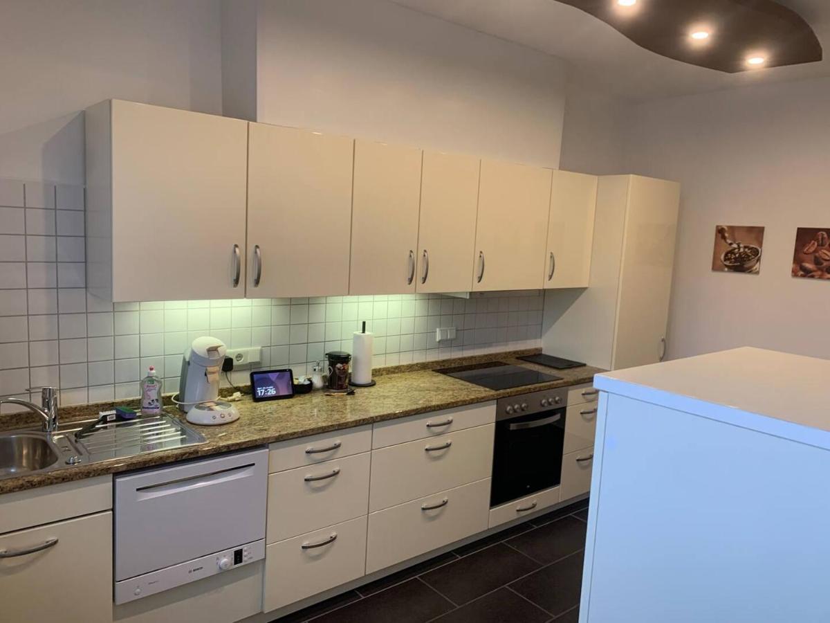 Mainpark Apartment 4 Schlafzimmer Bis Zu 10 Personen Direkt Ueber Aschaffapartment Bei Aschaffenburg Mainaschaff Bagian luar foto